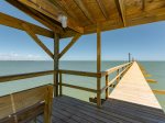 1000 foot lighted fishing pier for guests
